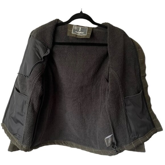 🩷 Elevate Sport, Women’s Sherpa Lined Jacket - Brown/Gray/Black. Size: S - Picture 4 of 14